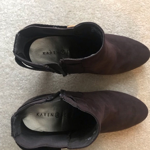 NEW Karen Scott Major Brown High Heel Bootie - Picture 9 of 12